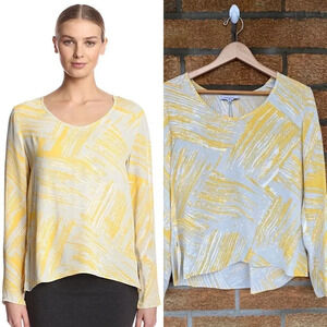 Waverly Grey Women's Charlie Printed Blouse xs